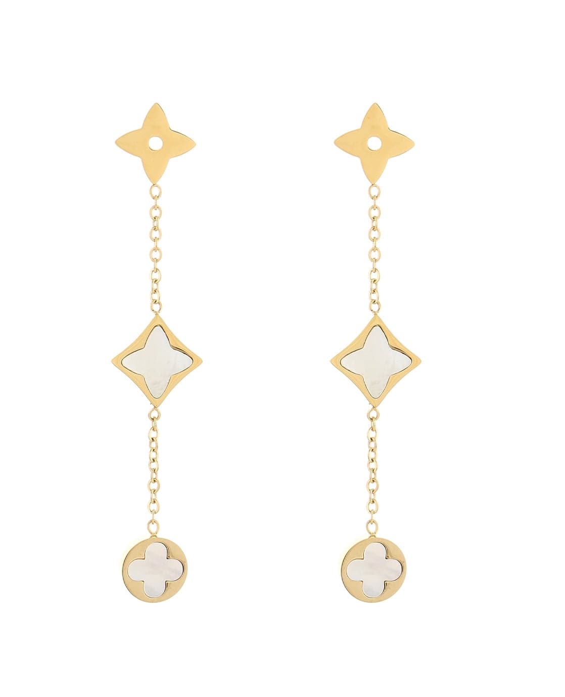 Je m'appelle Accessoires Goud / One Size Earrings Luminé | Goud