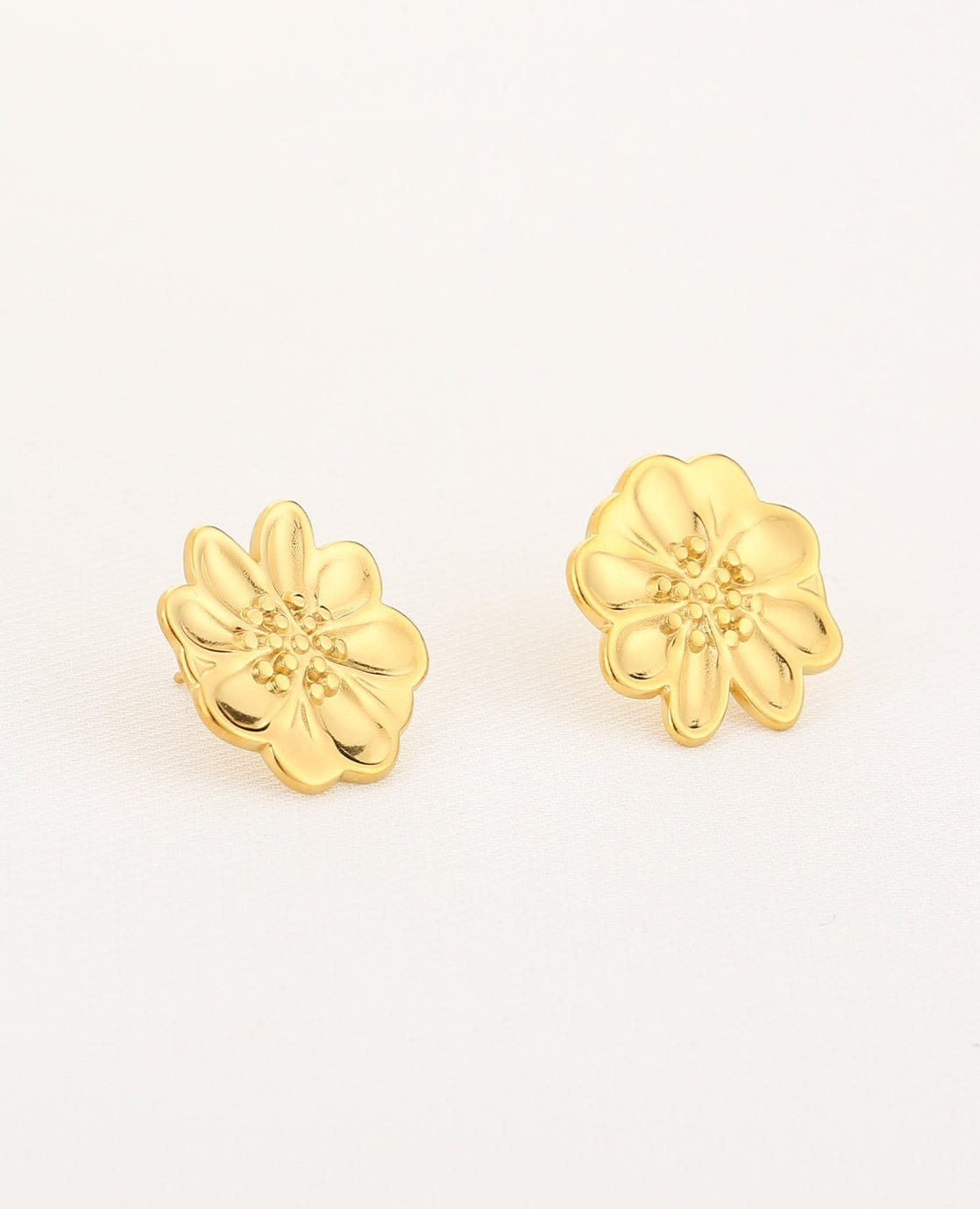 Je m'appelle Accessoires Goud / One Size Earrings Flower | Goud