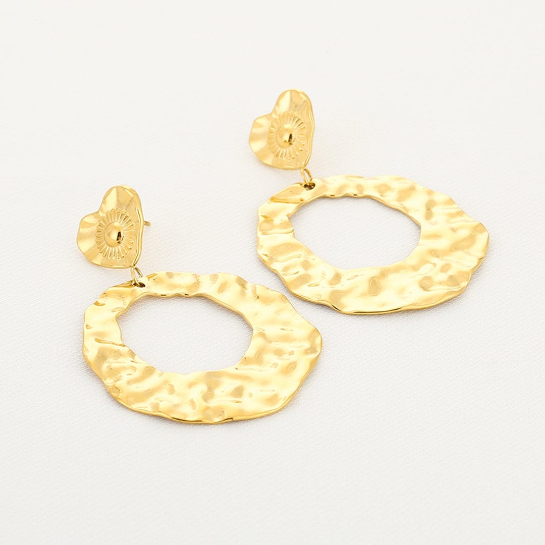 Je m'appelle Accessoires Goud / One Size Earrings Aurum | Goud