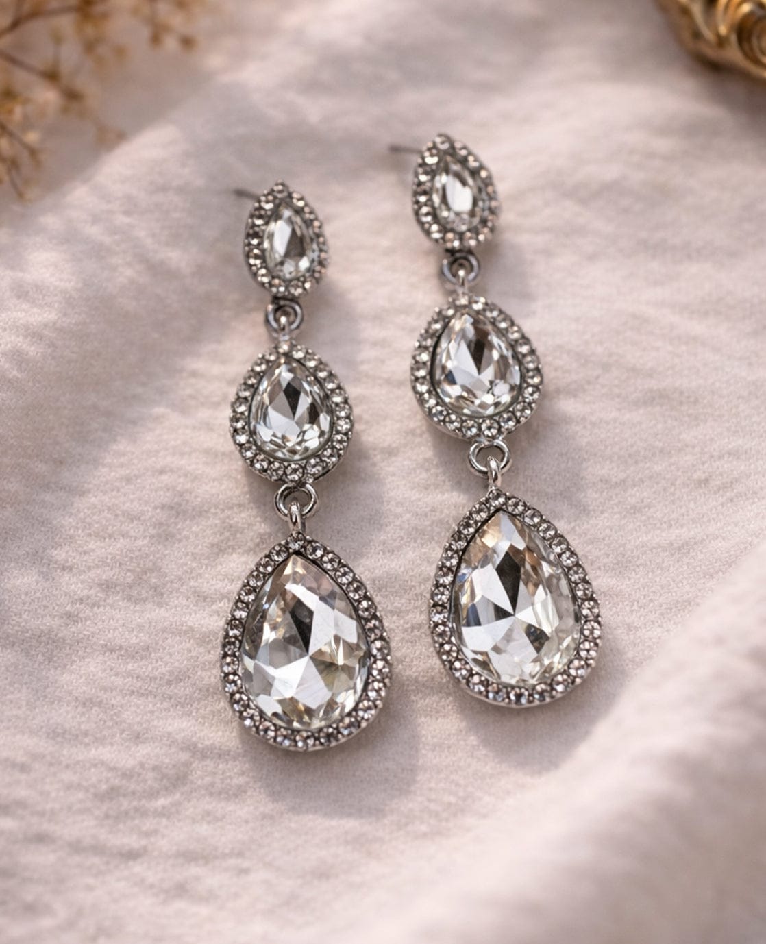 Je m'appelle Accessoires Zilver / One Size Earrings Pure | Zilver