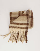 Je m'appelle Accessoires Multicolor Dark Greige / Brown / One Size Sjaal | Multicolor Dark Greige / Brown