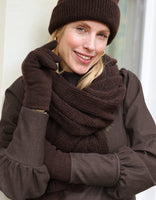 Je m'appelle Accessoires Dark Brown Melange / One Size Handschoenen | Dark Brown Melange