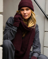 Je m'appelle Accessoires Burgundy / One Size Sjaal | Burgundy