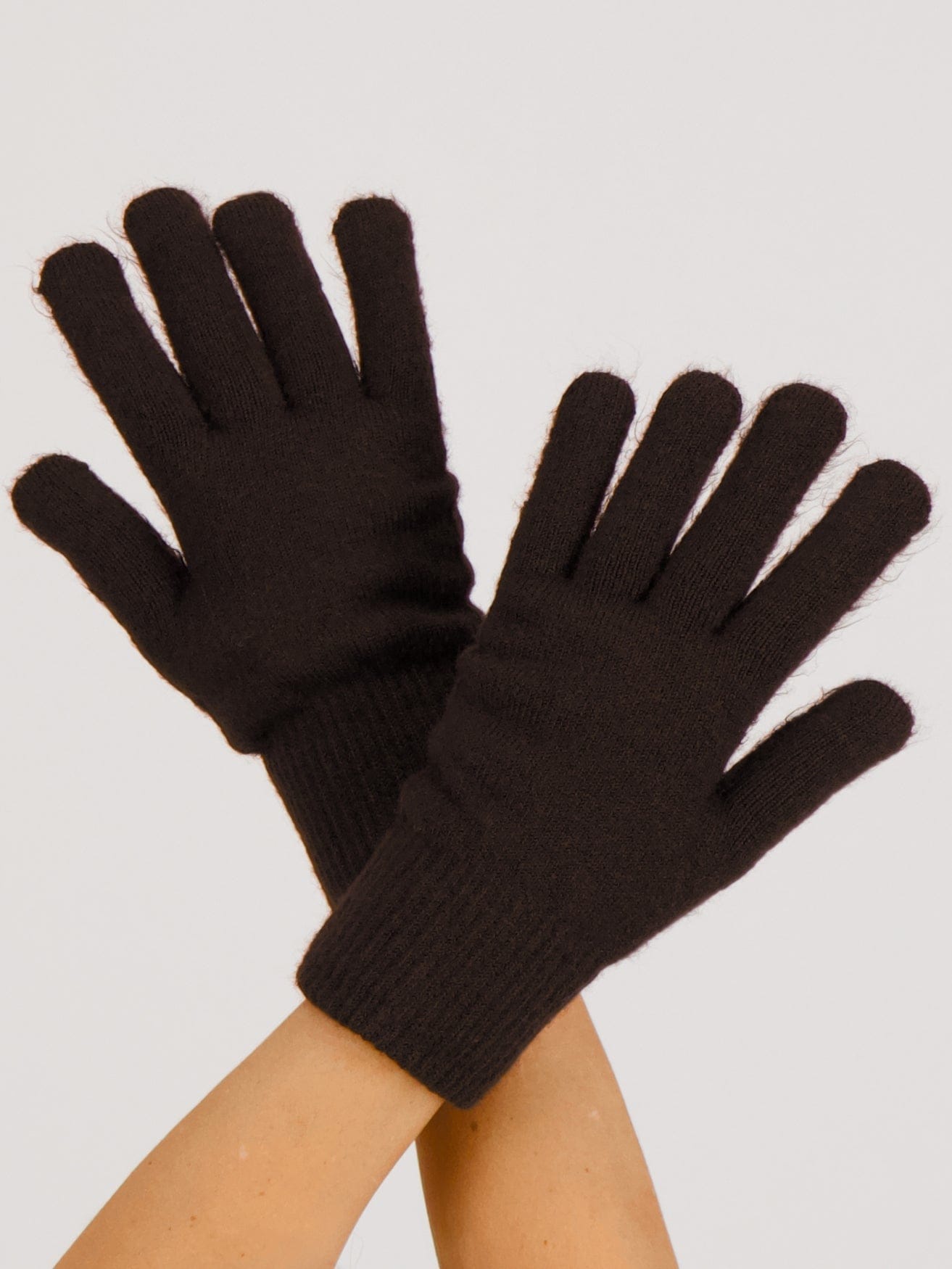 Je m'appelle Accessoires Dark Brown Melange / One Size Handschoenen | Dark Brown Melange