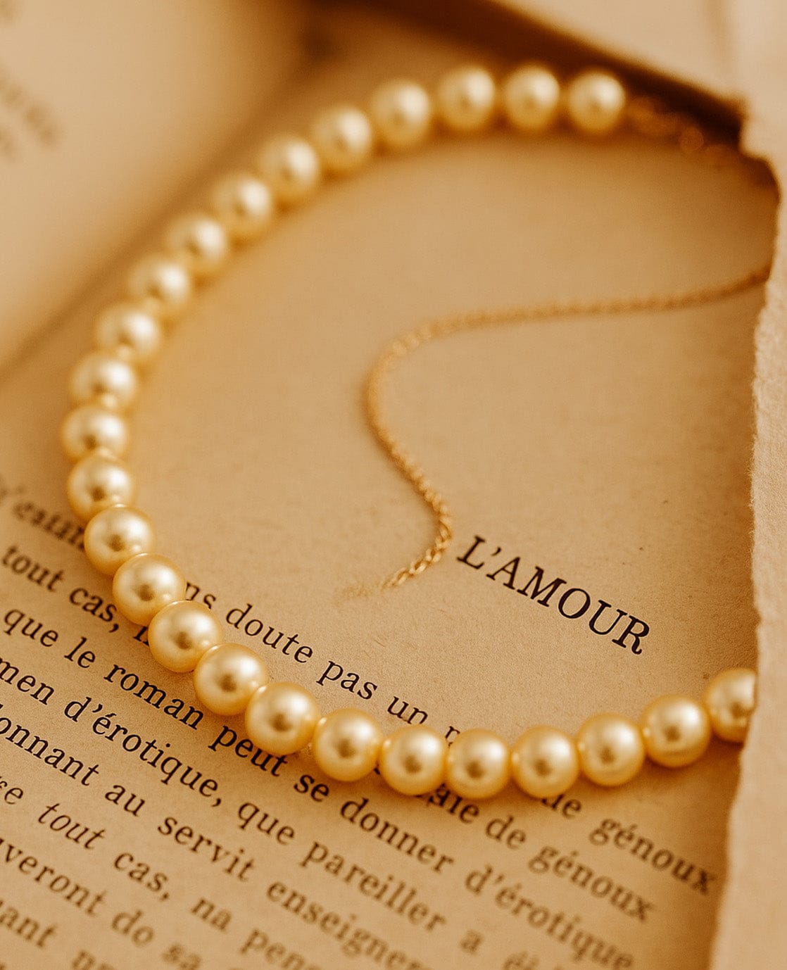 Je m'appelle Accessoires Pearl / One Size Necklace Pearls | Pearl