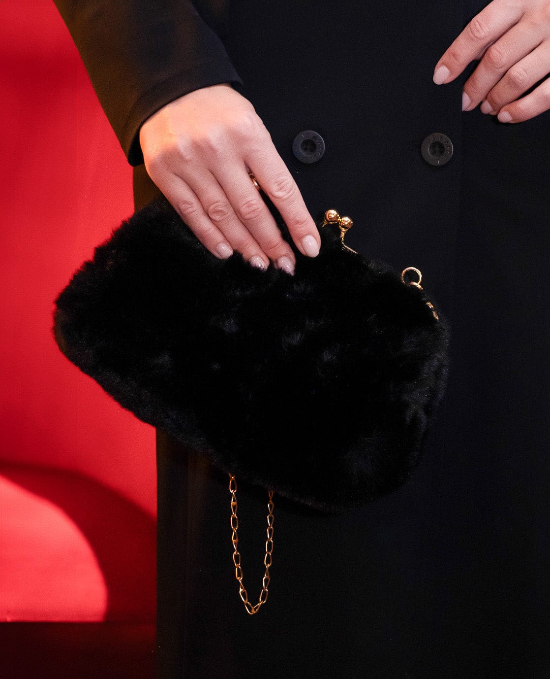 Je m'appelle Accessoires Zwart / One Size Clutch | Zwart