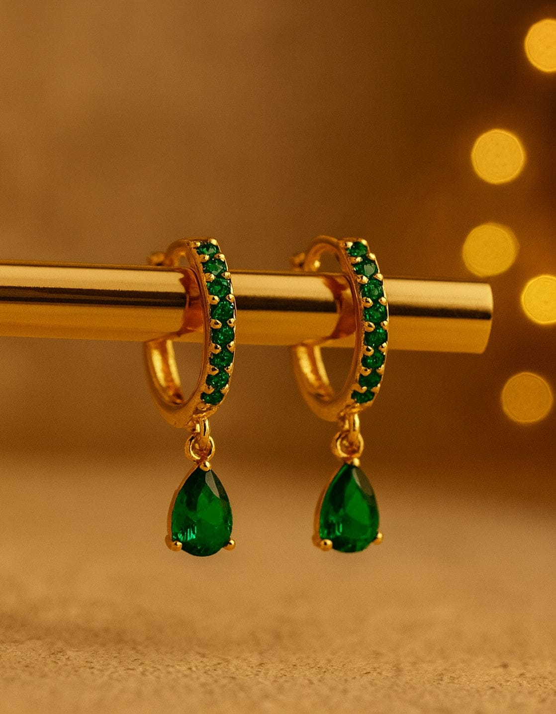 Je m'appelle Accessoires Multicolor/Groen / One Size Earrings | Multicolor/Groen