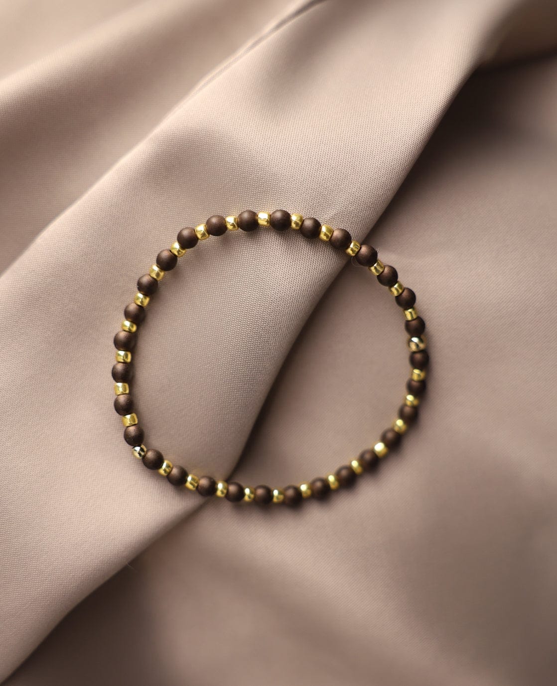 Je m'appelle Accessoires Espresso / Gold / One Size Bracelet | Espresso / Gold