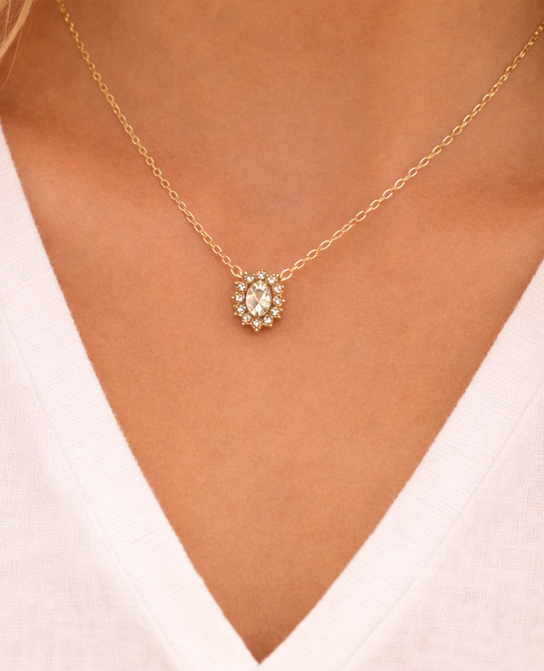 Je m'appelle Accessoires Goud / One Size Necklace | Goud