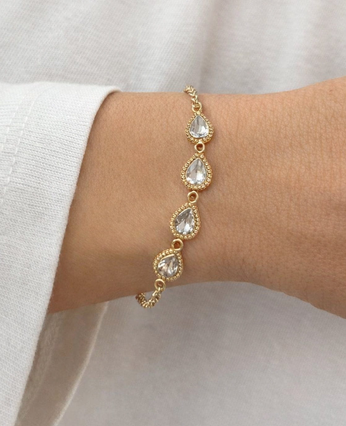 Je m'appelle Accessoires Goud / One Size Bracelet | Goud