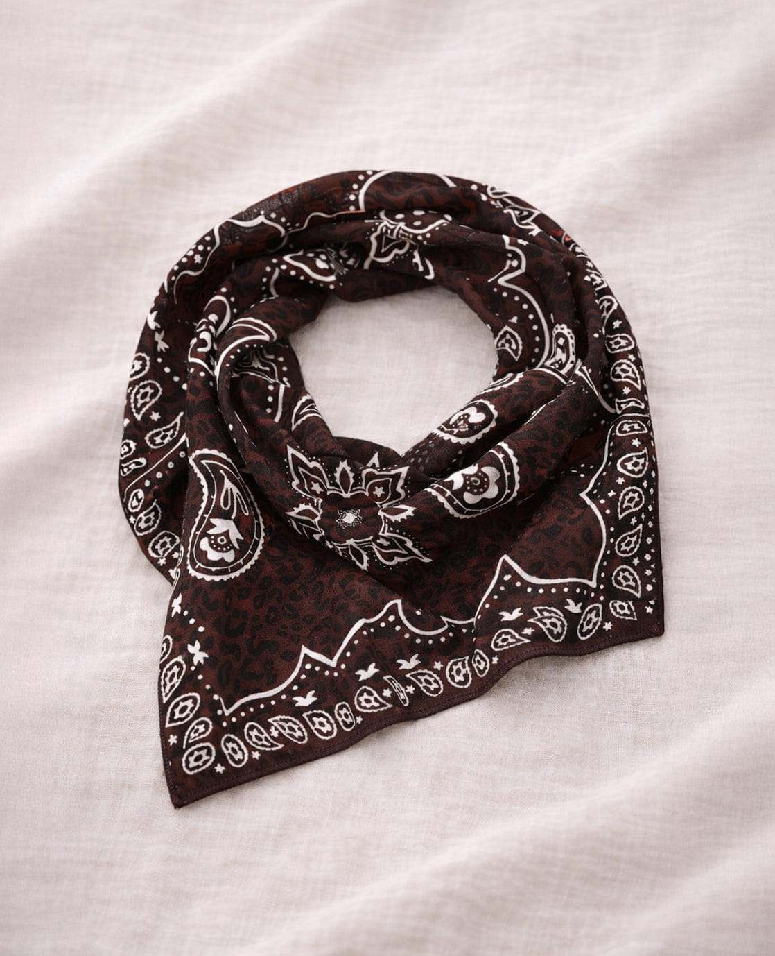 Je m'appelle Accessoires Multicolor / Coffee / One Size Sjaaltje | Multicolor / Coffee