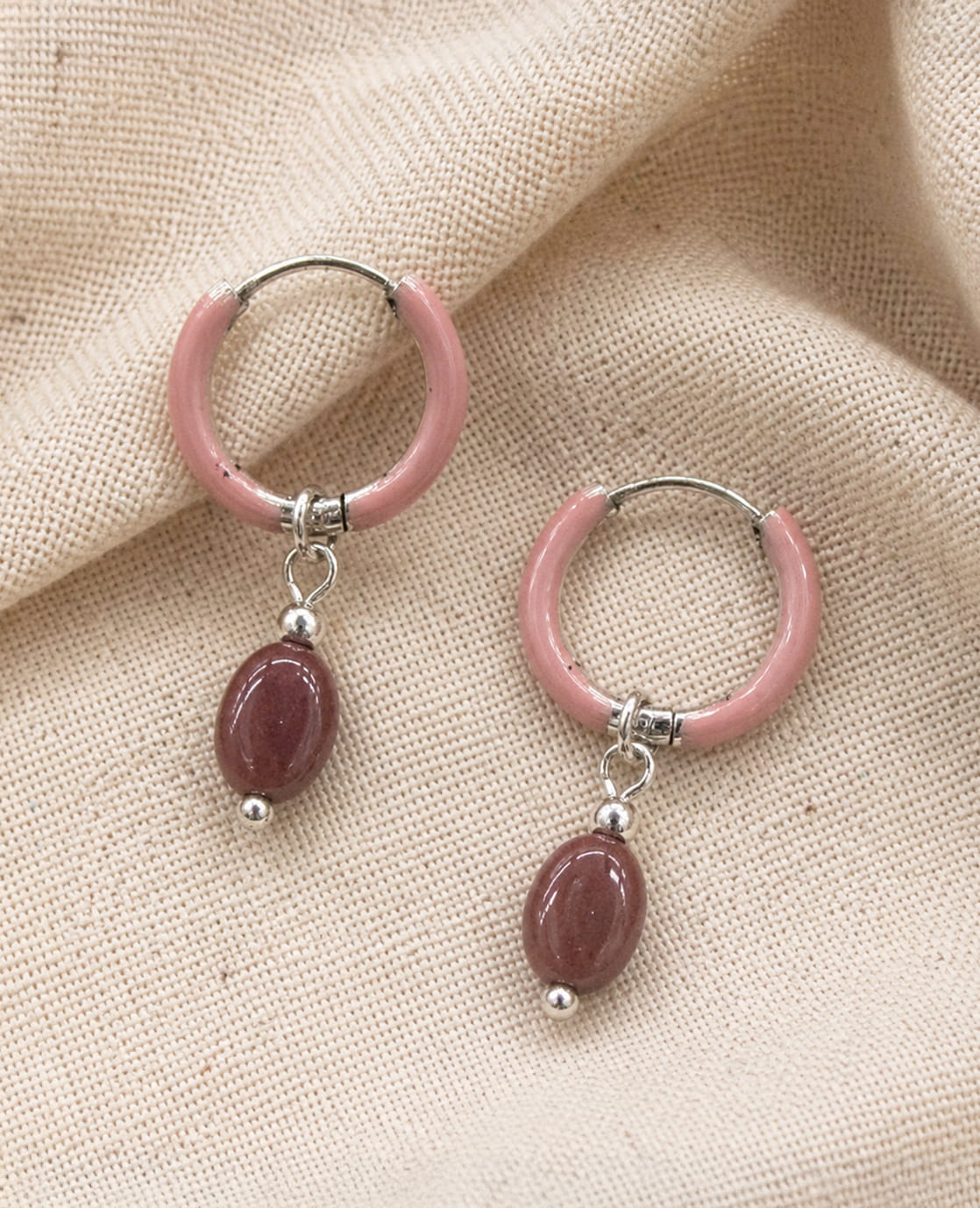 Je m'appelle Accessoires Multicolor / Roze / One Size Earrings | Multicolor / Roze