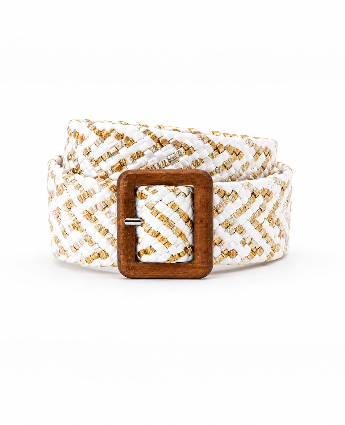 Je m'appelle Accessoires Goud / Wit / One Size Belt | Goud / Wit