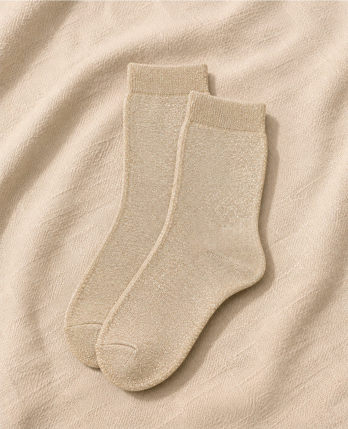 Socks Glitter | Goud