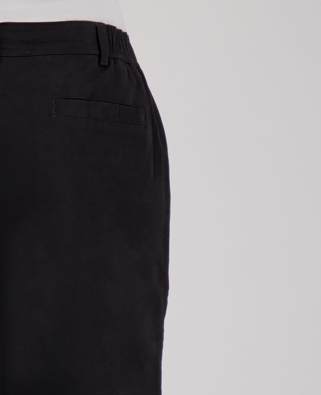 Je m'appelle Broeken Short Homme Buttons | Zwart