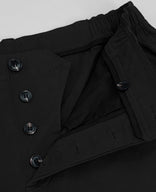 Je m'appelle Broeken Short Homme Buttons | Zwart