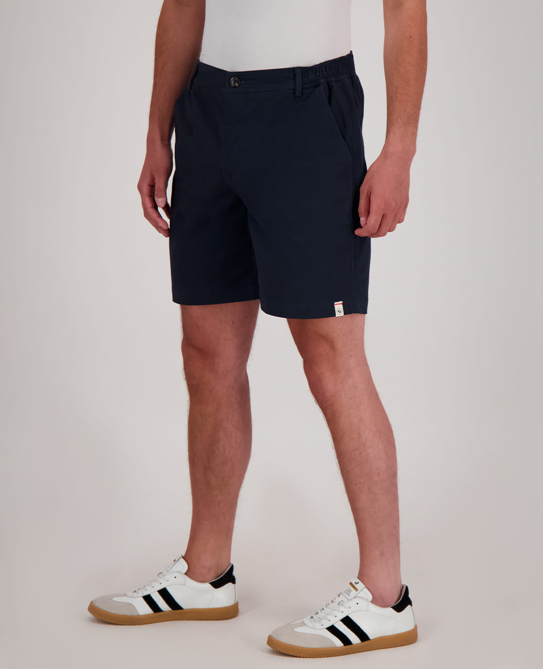 Je m'appelle Broeken Short Homme Buttons | Donkerblauw
