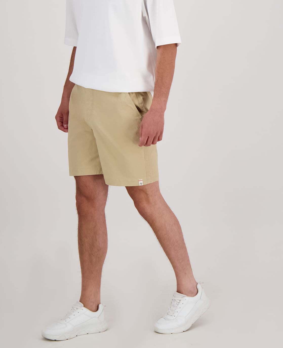 Je m'appelle Broeken Short Homme Buttons | Beige