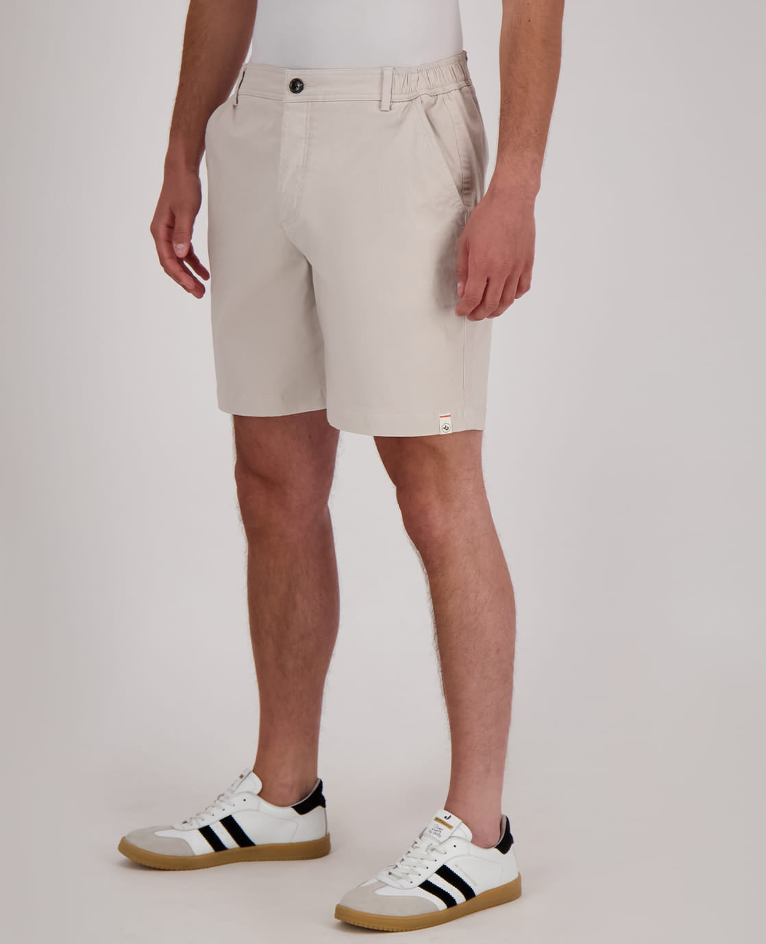 Je m'appelle Broeken Short Homme Buttons | Greige