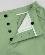 Je m'appelle Broeken Short Homme Buttons | Lichtgroen