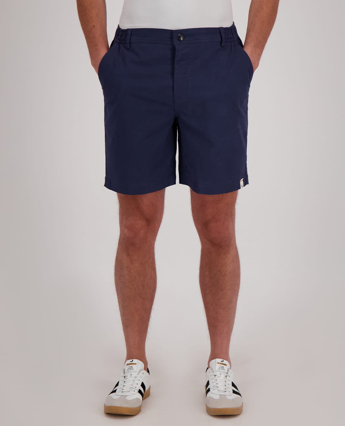 Je m'appelle Broeken Kobaltblauw / M Short Homme Buttons | Kobaltblauw