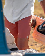 Je m'appelle Broeken Short Homme Buttons | Terracotta