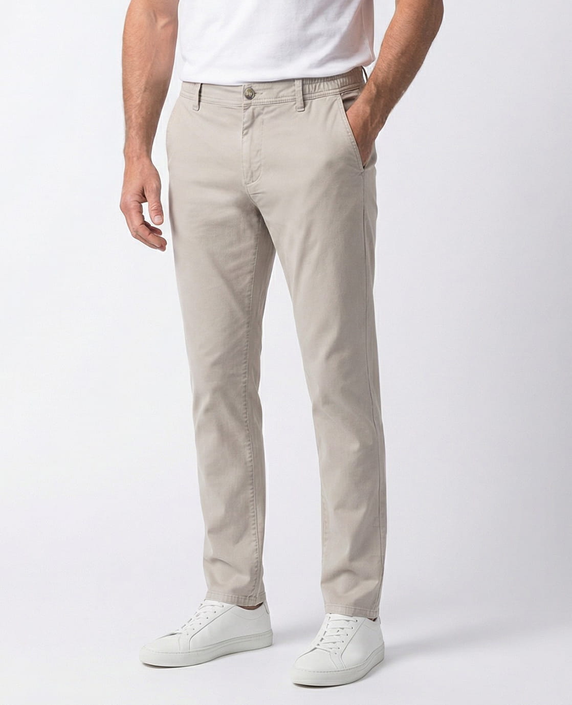 Je m'appelle Broeken Gassin Greige / 32 / Lengte 32 Pant Alain | Gassin Greige