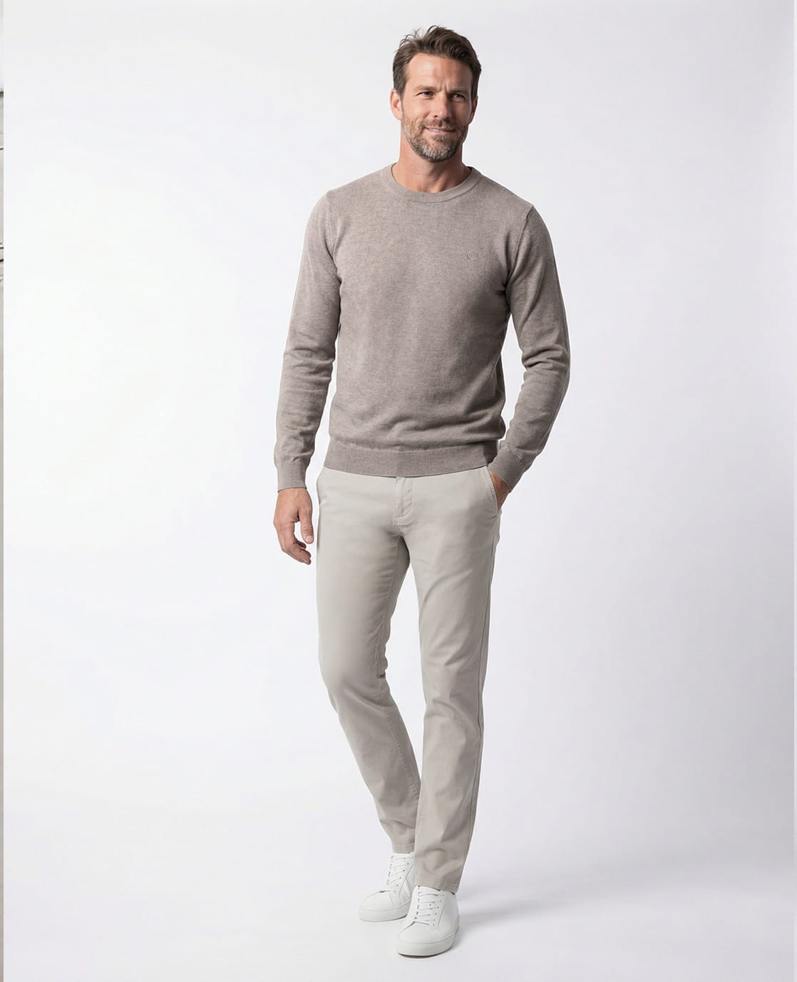 Je m'appelle Broeken Pant Alain | Gassin Greige