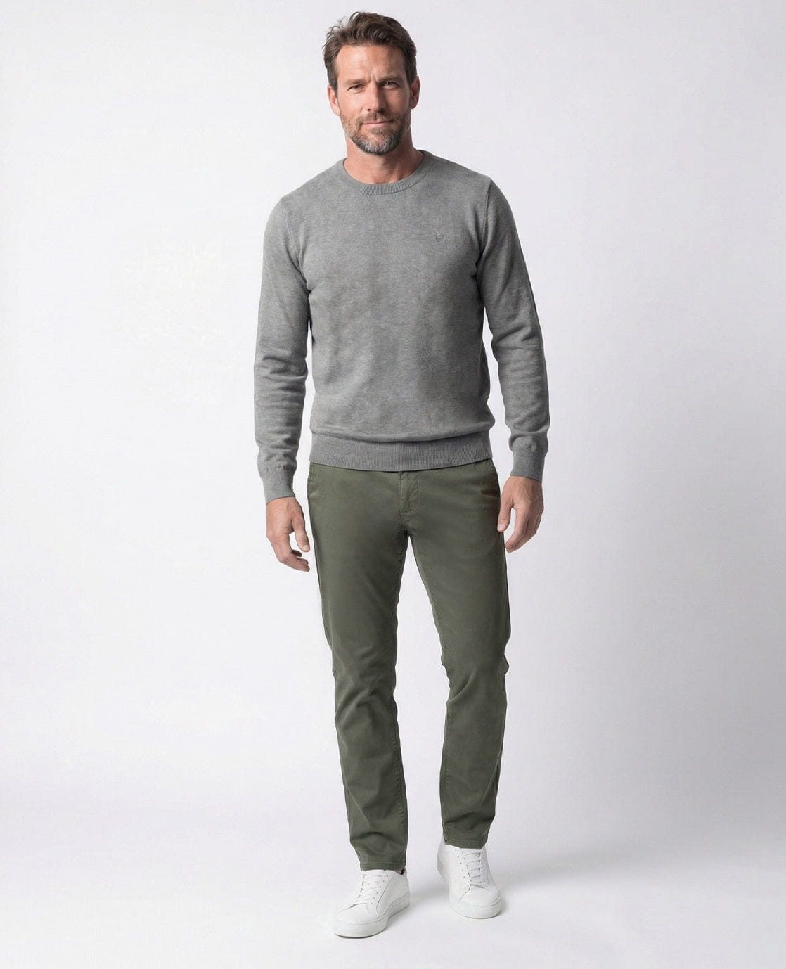 Je m'appelle Tops Pull Claude | Gouville Grey