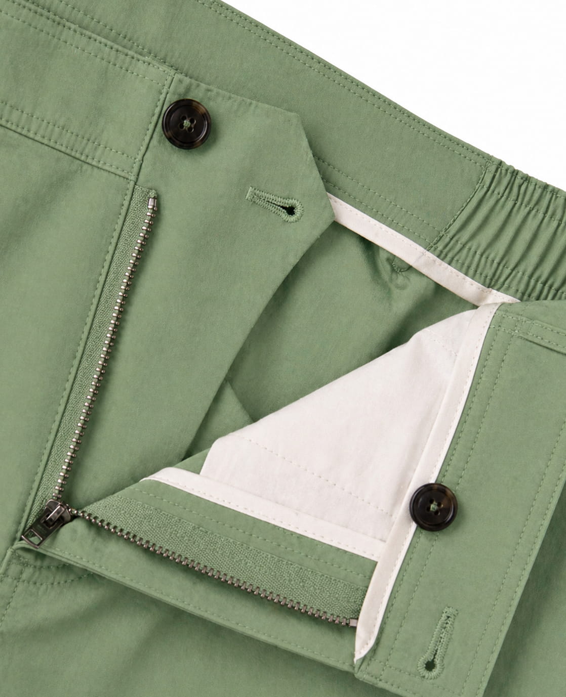Je m'appelle Broeken Short Homme Zipper | Vence Green