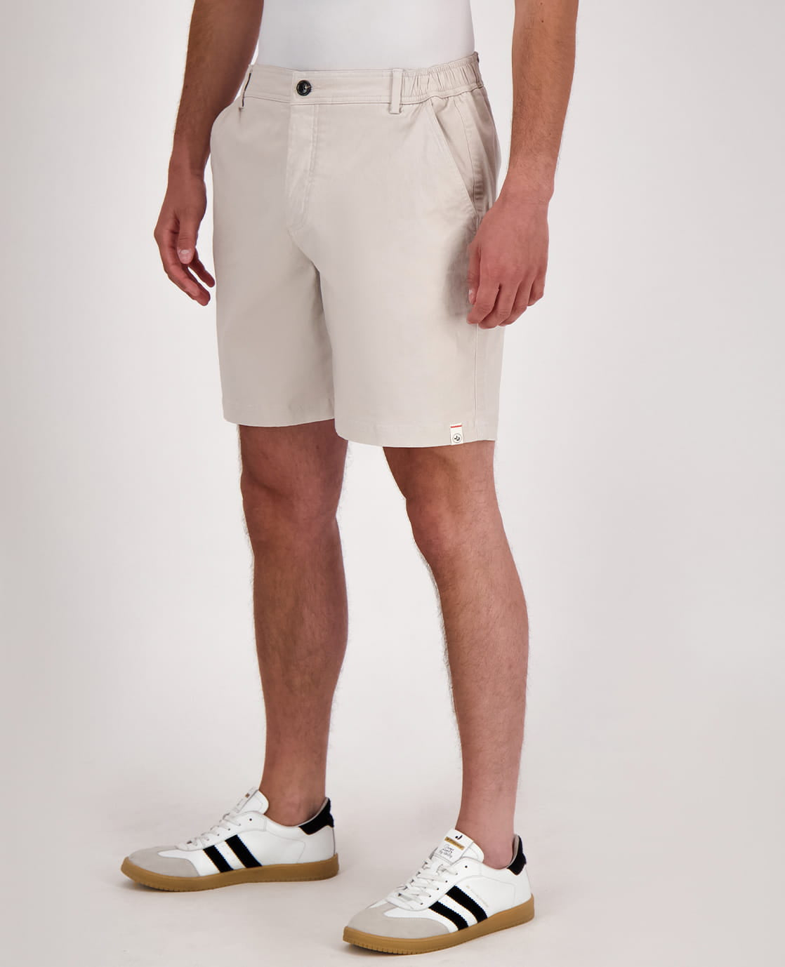 Je m'appelle Broeken Short Homme Zipper | Gassin Greige