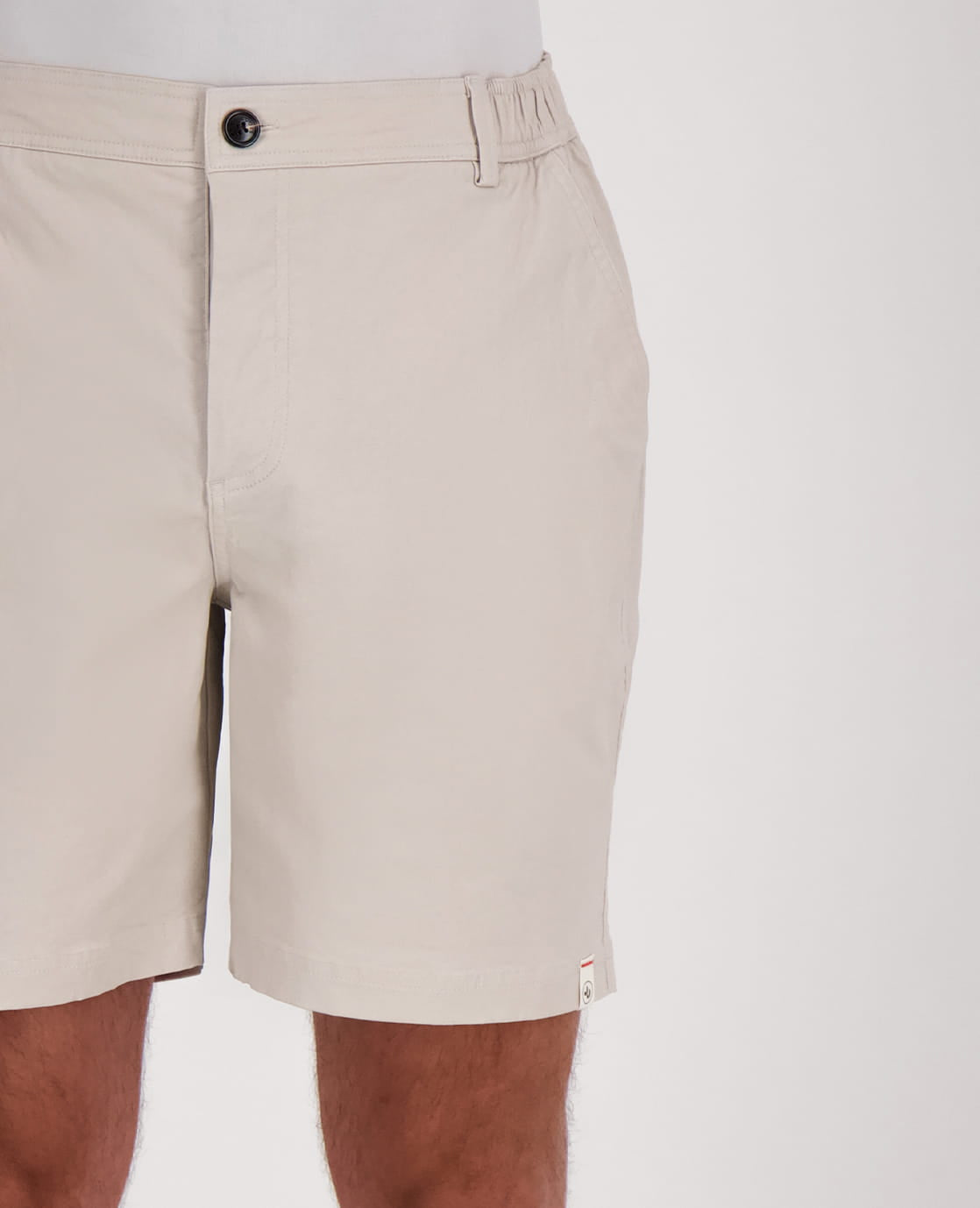 Je m'appelle Broeken Short Homme Zipper | Gassin Greige