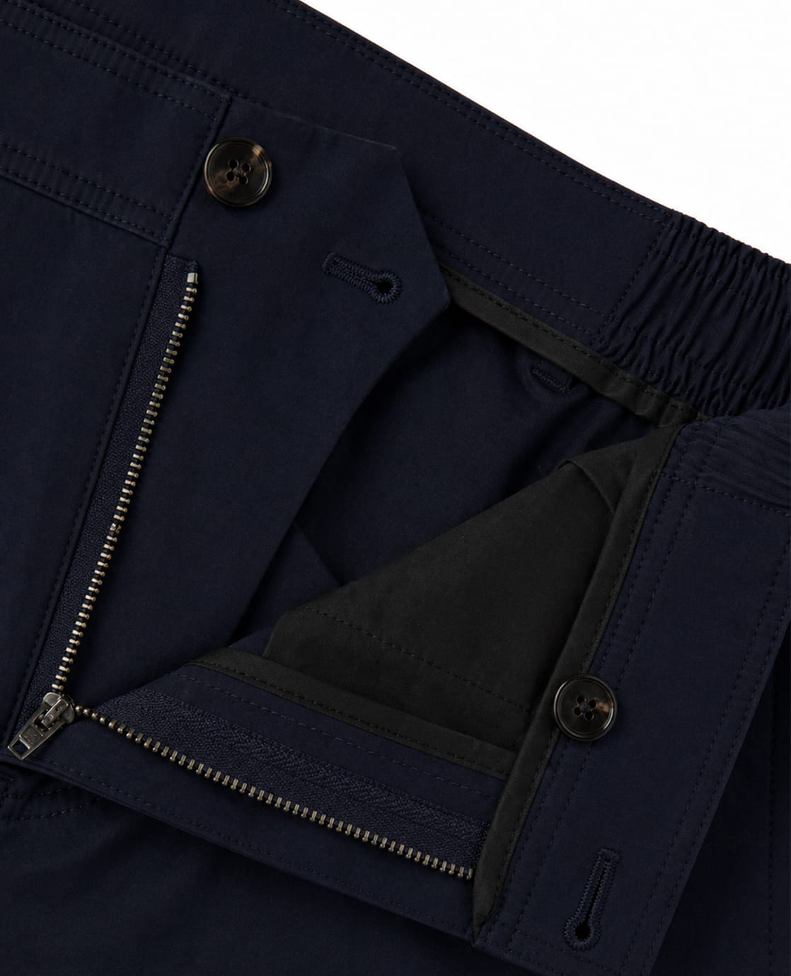 Je m'appelle Broeken Short Homme Zipper | Biarritz Blue