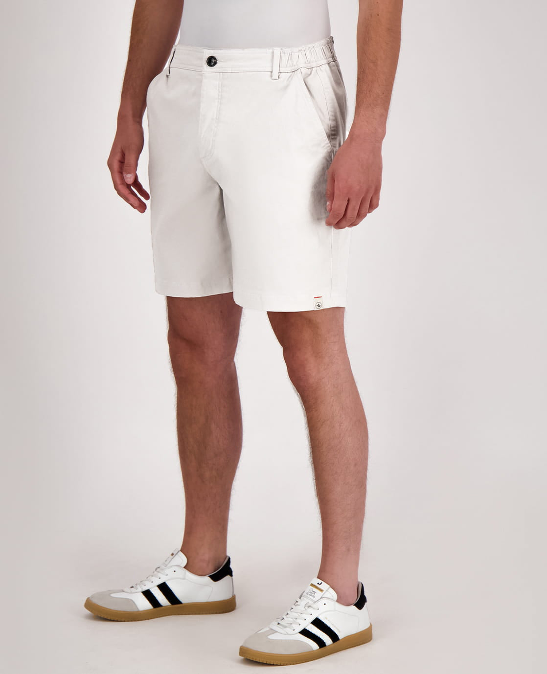 Je m'appelle Broeken Short Homme Zipper | Antibes White