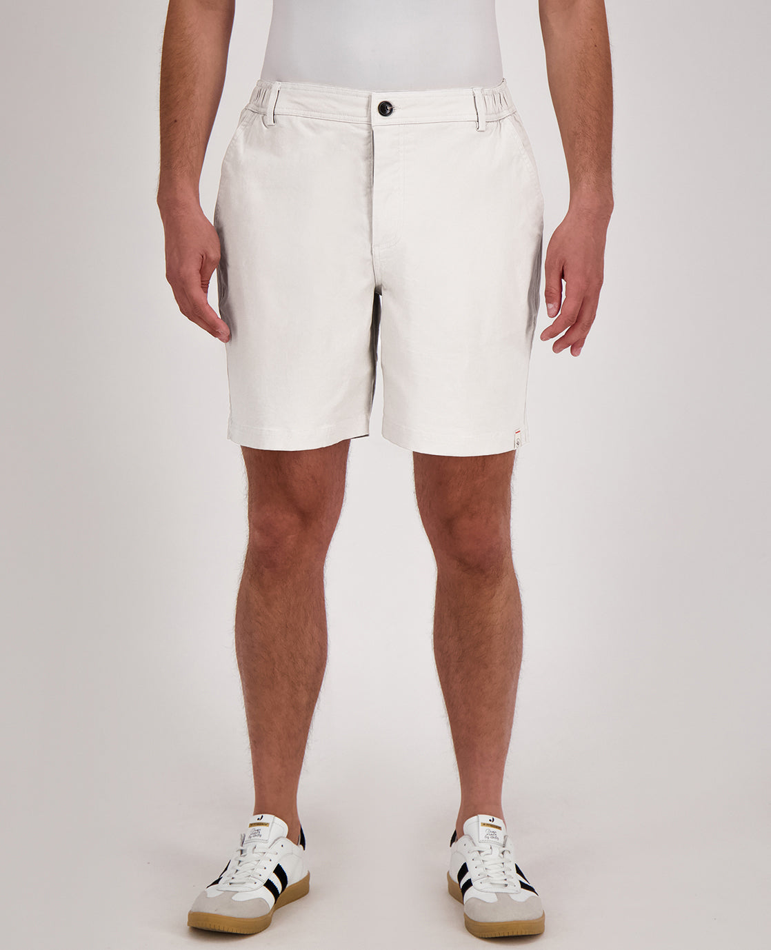 Short Homme Zipper | Antibes White