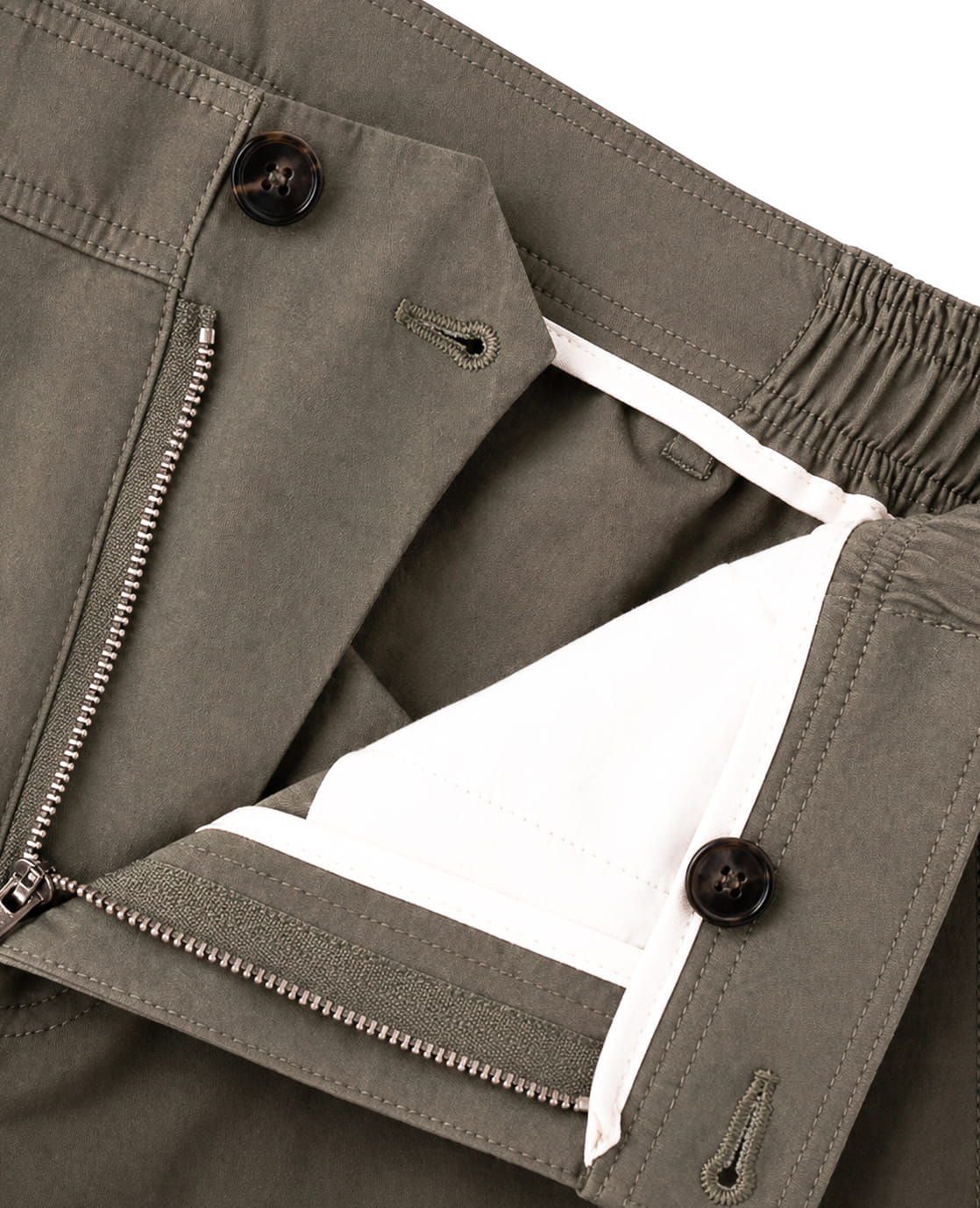 Je m'appelle Broeken Short Homme Zipper | Beaune Brown