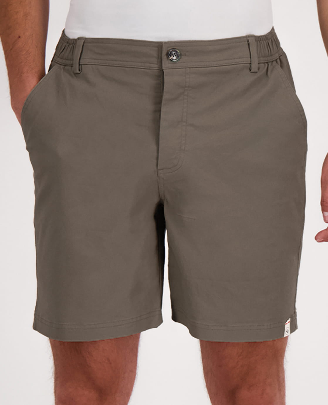 Je m'appelle Broeken Short Homme Zipper | Beaune Brown