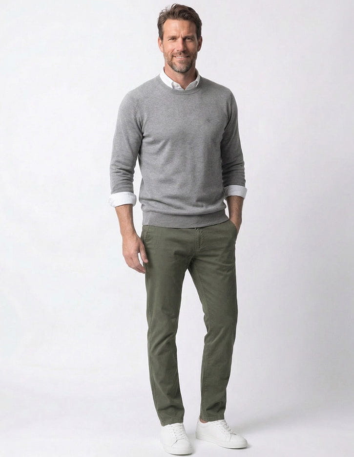 Je m'appelle Tops Gouville Grey / M Pull Claude | Gouville Grey
