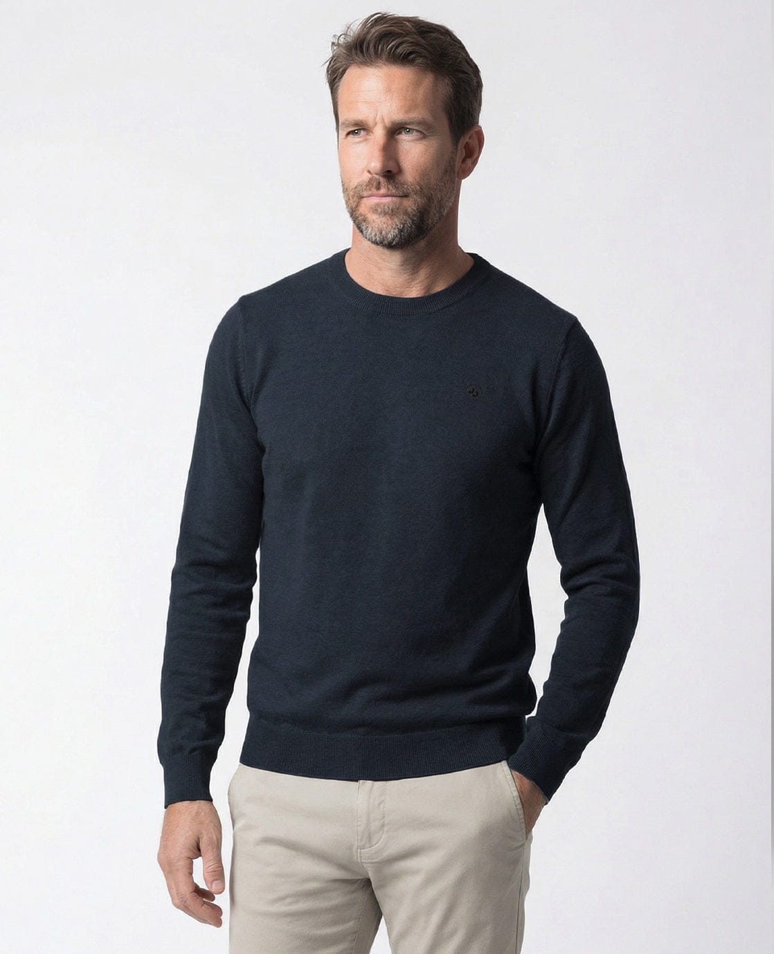Je m'appelle Tops Biarritz Blue / M Pull Claude | Biarritz Blue