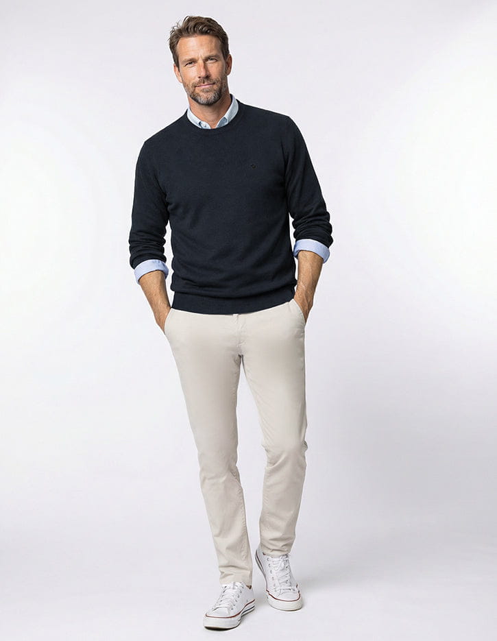Je m'appelle Tops Pull Claude | Biarritz Blue