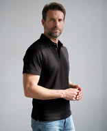 Je m'appelle Tops Polo Homme Travel | Zwart