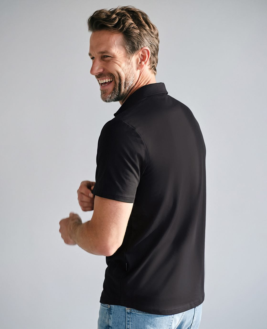 Je m'appelle Tops Polo Homme Travel | Zwart