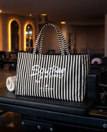 Je m'appelle Accessoires Zwart / Wit / One Size Leisure Bag | Zwart / Wit