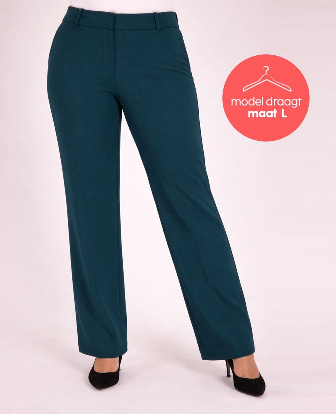 Je m'appelle Broeken Pant Lauren Premium Travel | Peacock Green