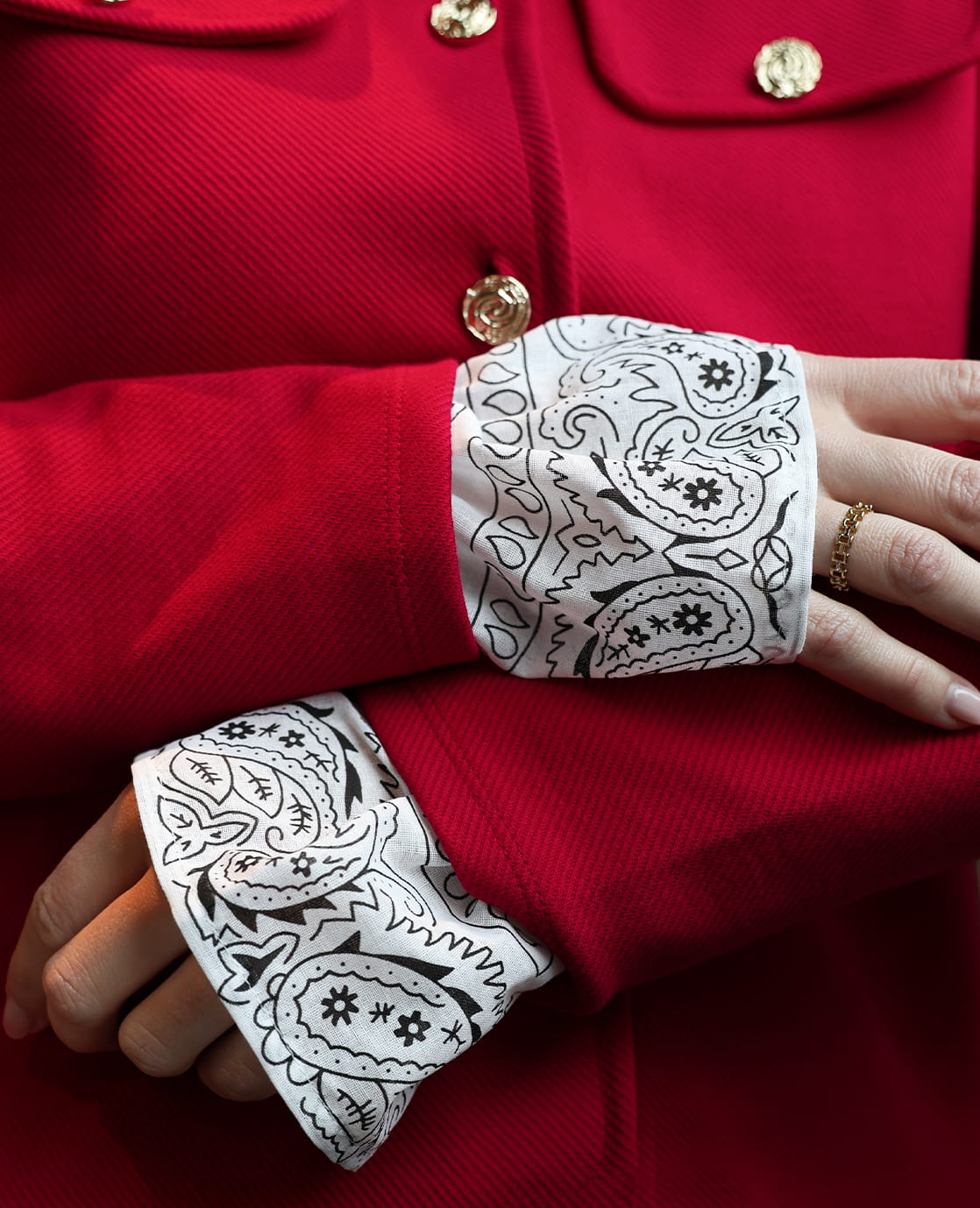 Je m'appelle Accessoires Wit / One Size Bandana Sleeves | Wit