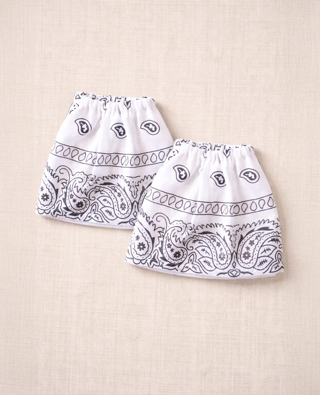 Je m'appelle Accessoires Wit / One Size Bandana Sleeves | Wit