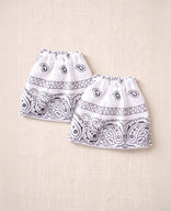 Je m'appelle Accessoires Wit / One Size Bandana Sleeves | Wit
