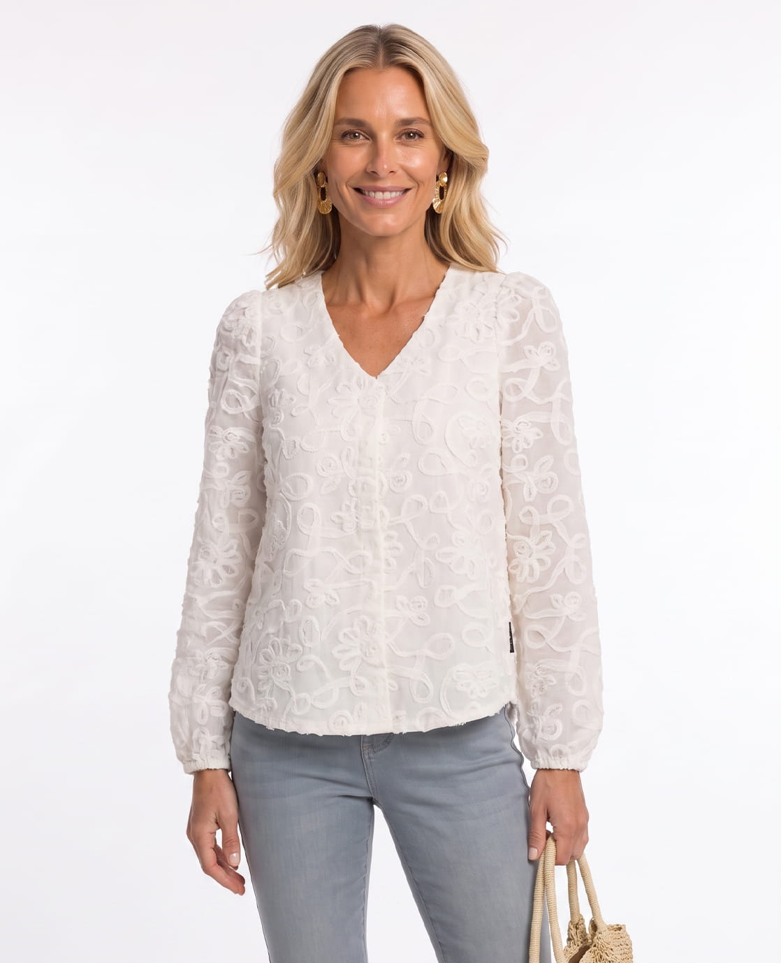Je m'appelle Tops Off White / XS Blouse Hannah | Off White