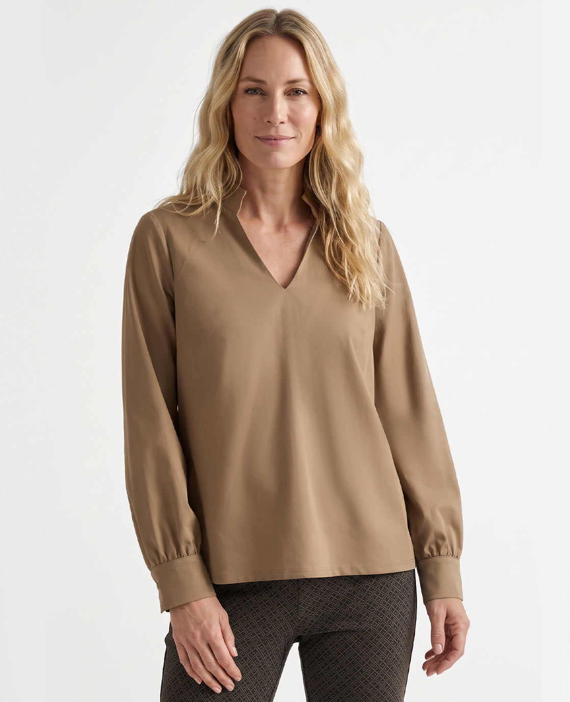 Top Nadine Travel | Warm Camel
