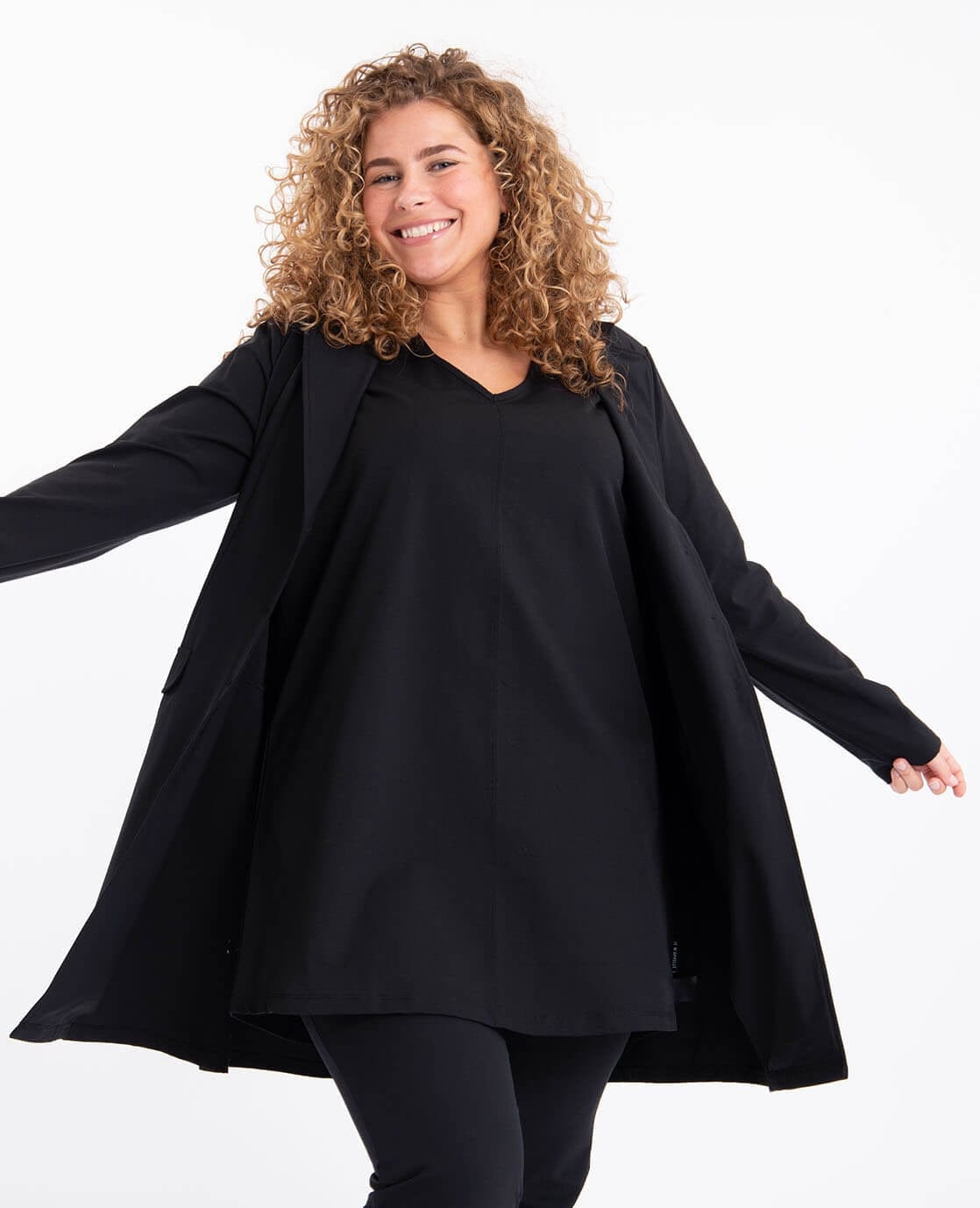 Je m'appelle Tops Top Julie | Zwart